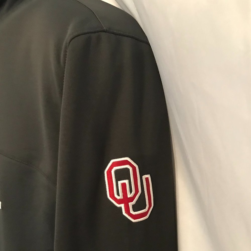Nike Elite Oklahoma University Therma Fit Activewear Athletic Sport Cut Hoodie - Picture 5 of 7